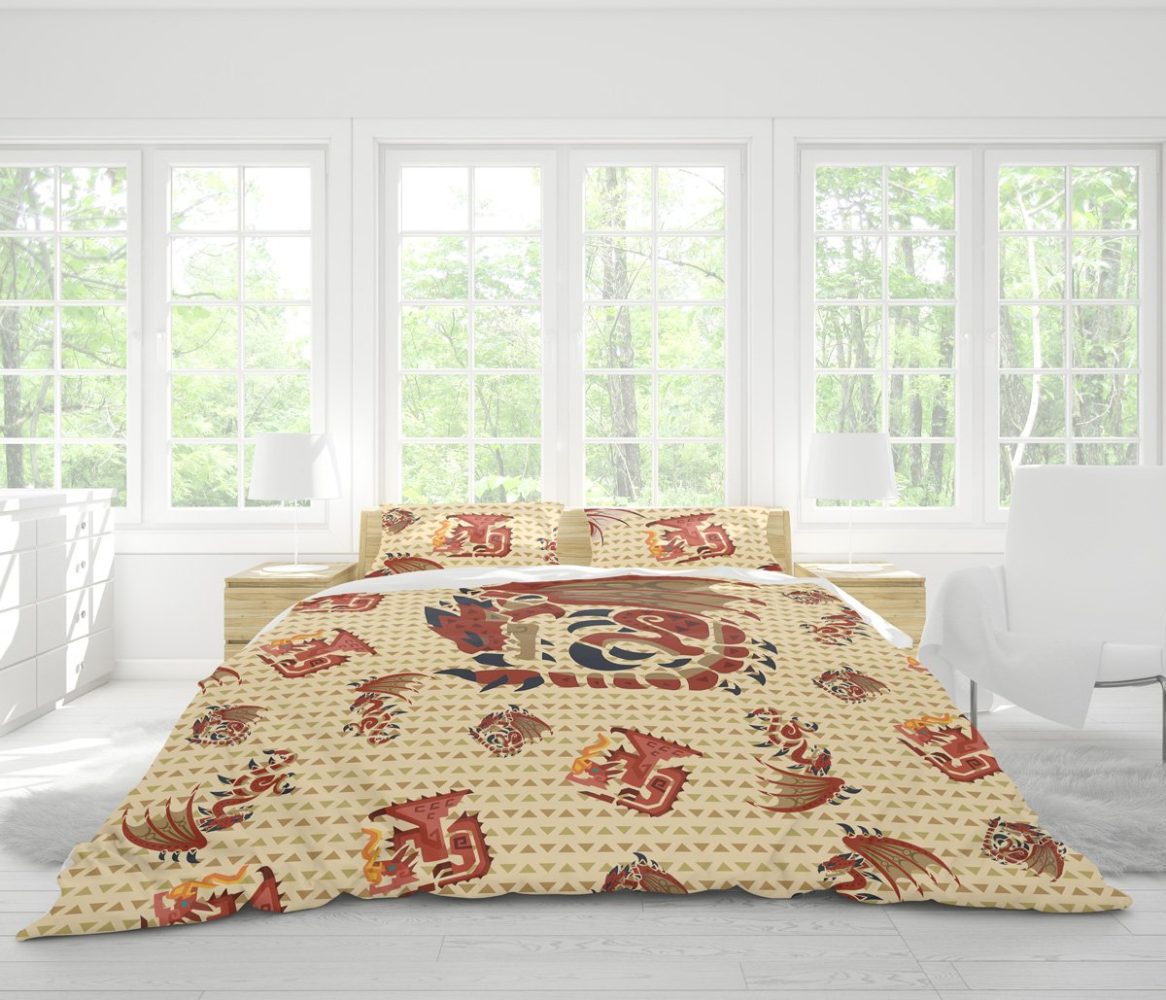 Rathalos Monster Hunter Bedding Set - Image 3
