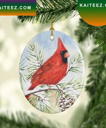 Red Cardinal  Decor Christmas Ornament