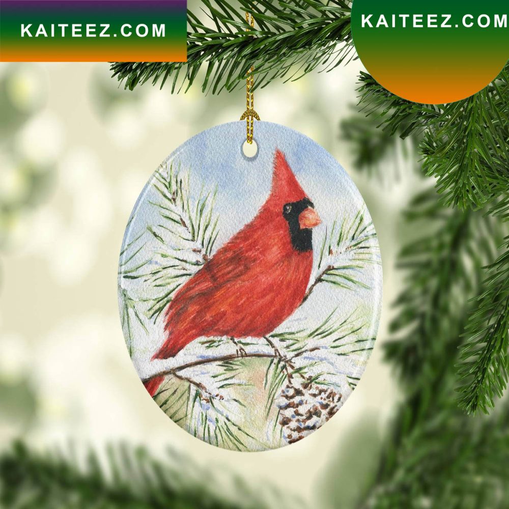 Red Cardinal Decor Christmas Ornament