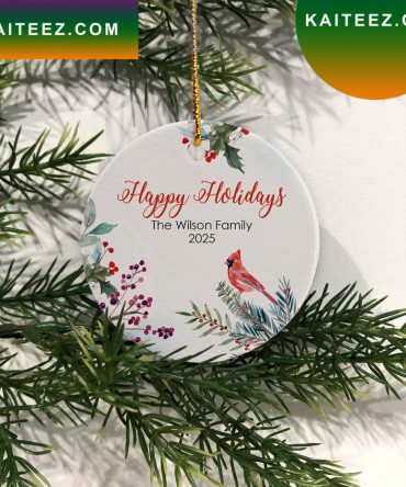 Red Cardinal Christmas Ornament