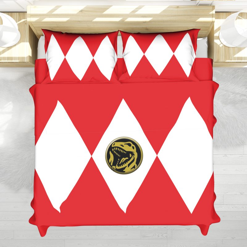 Red Ranger Mighty Morphin Power Rangers Bedding Set - Image 5