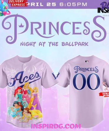 Reno Aces Princess Night 2025 Baseball Jersey