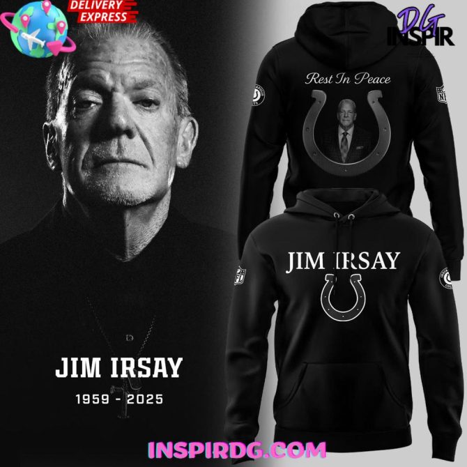 Rest In Peace Jim Irsay 1959–2025 Nfl Indianapolis Colts Tribute All Over Print Hoodie