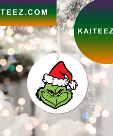 Resting Face Grinch Christmas Tree Grinch Grinch Decorations Outdoor Ornament