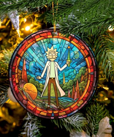 Rick And Morty Ceramic Ceramic Ornament Perfect Gift For Holiday