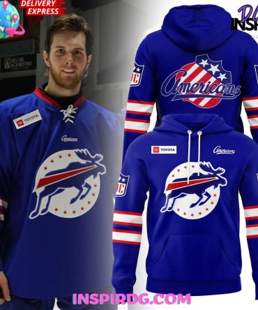 Rochester Americans Bills Day 2025 Limited Edition All Over Print Hoodie