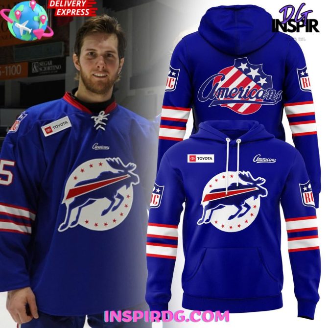 Rochester Americans Bills Day 2025 Limited Edition All Over Print Hoodie