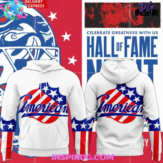 Rochester Americans Hall Of Fame Night 2025 All Over Print Hoodie