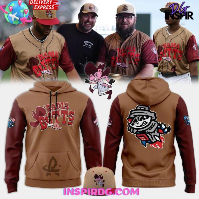 Rocket City Trash Pandas Bama Butts 2025 Baseball Jersey - Image 4
