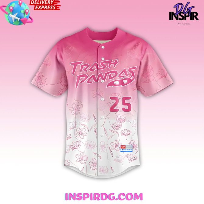 Rocket City Trash Pandas Mother'S Day 2025 Jersey - Image 2