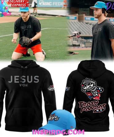Rocket City Trash Pandas X Jesus Won Special Edition All Over Print Hoodie
