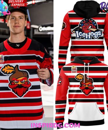 Rockford Icehogs X Rockford Mighty Oaks 2025 All Over Print Hoodie