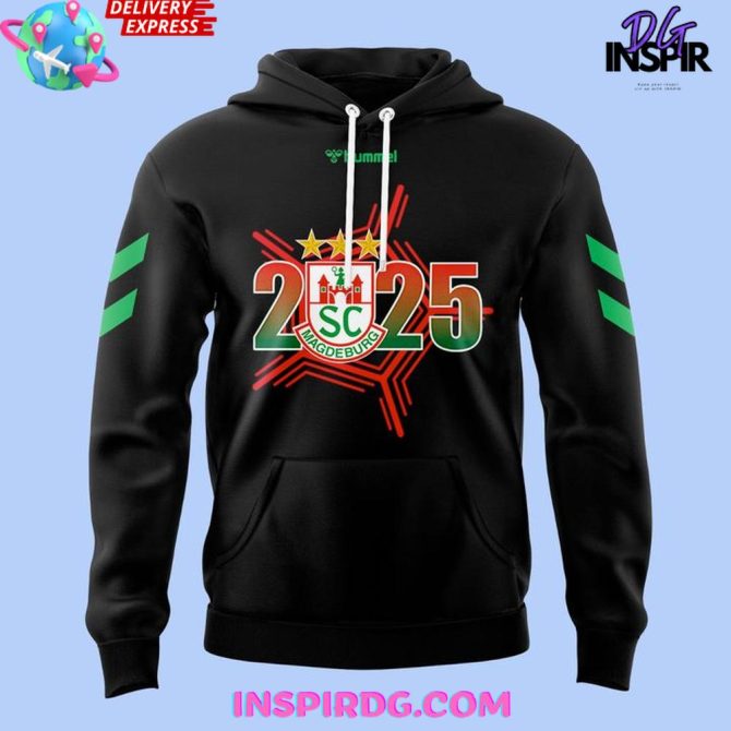 Sc Magdeburg Ehf Champions League 2024-25 All Over Print Hoodie - Image 2
