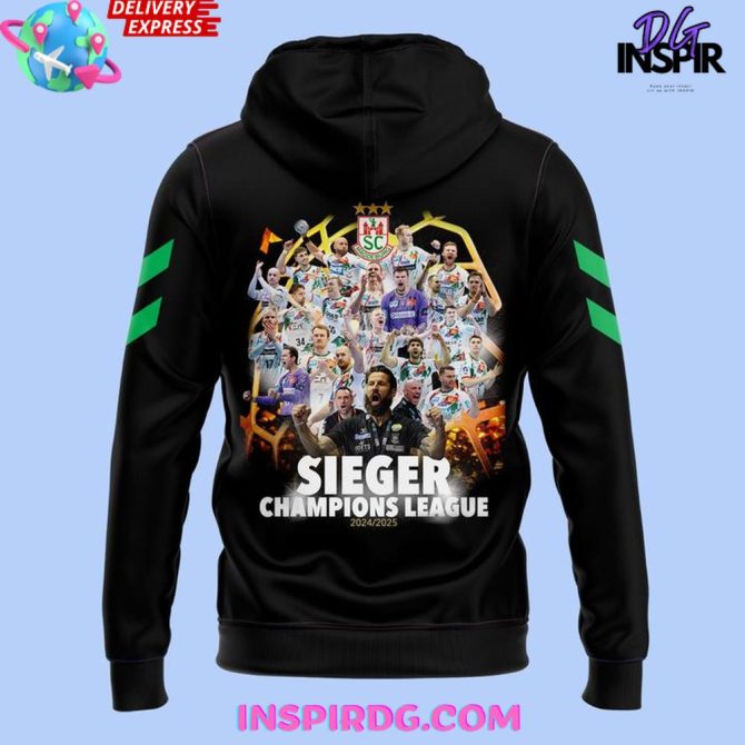 Sc Magdeburg Ehf Champions League 2024-25 All Over Print Hoodie - Image 3