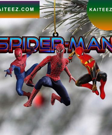 Special Three Spiderman Christmas Tree  Christmas Ornament
