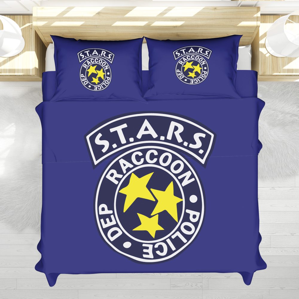Stars Resident Evil Bedding Set