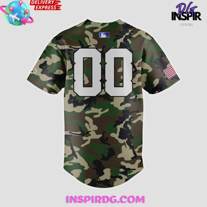 San Antonio Missions Military Appreciation 2025 Camo Jersey - Image 3