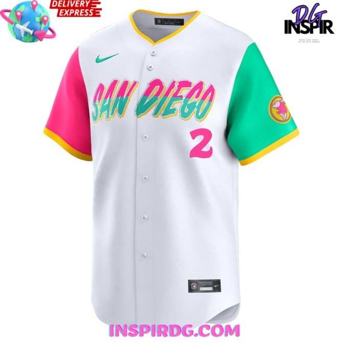 San Diego Padres 2024 City Connect Limited Player Jersey - Image 4