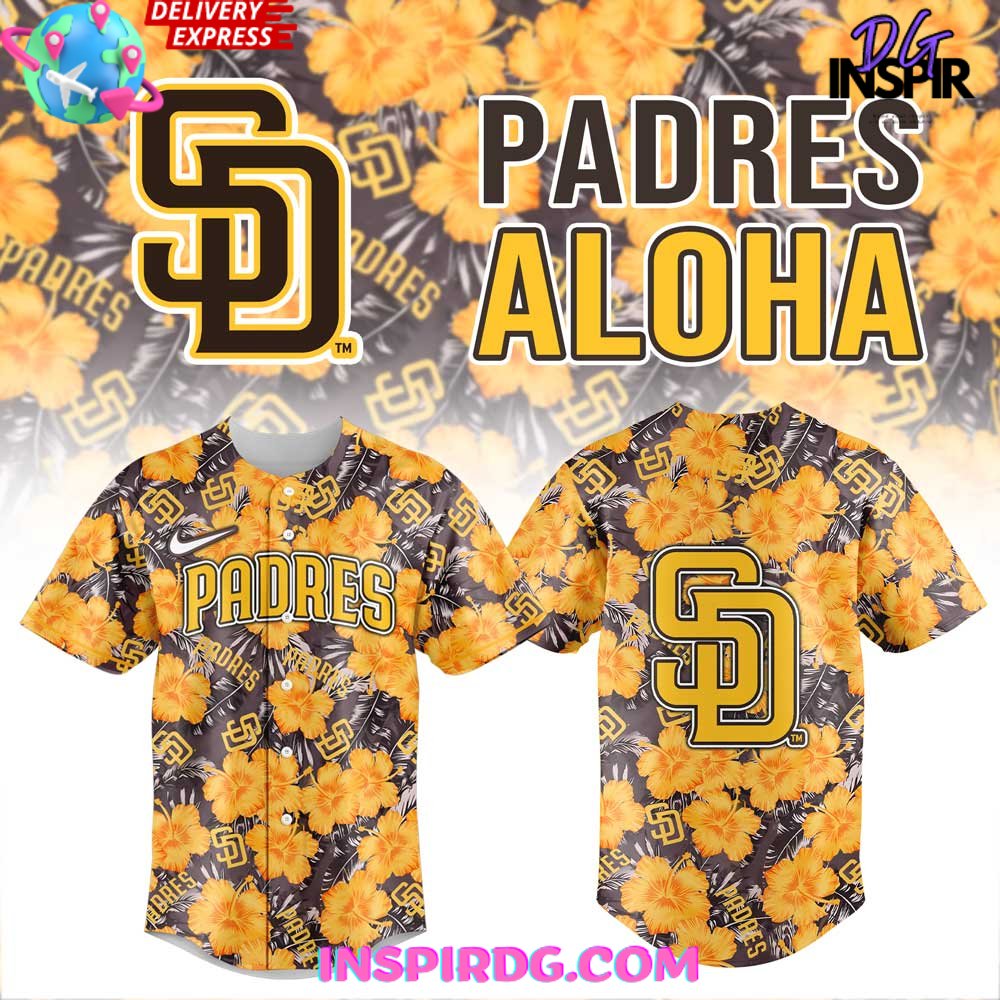 San Diego Padres Aloha 2025 Baseball Jersey