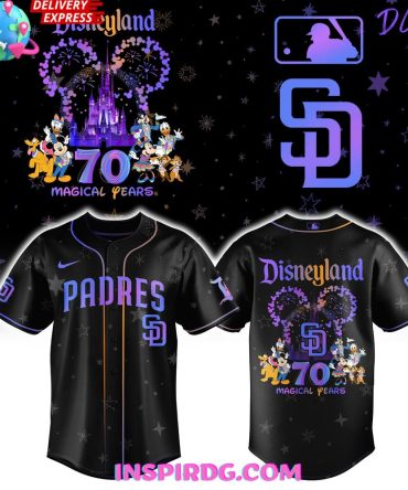 San Diego Padres Disneyland 70Th Magical Years Special Baseball Jersey