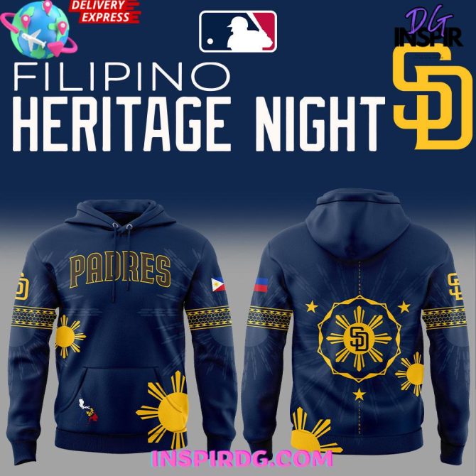 Celebrate Filipino Heritage: Padres Hoodie - Limited Edition