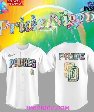 San Diego Padres Lgbtq Pride Night 2025 Baseball Jersey