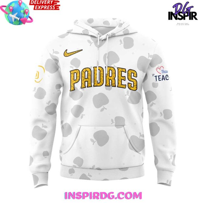 Padres Teacher Appreciation Hoodie – Perfect Gift For Educators, Soft & Stylish Fanwear - Image 2