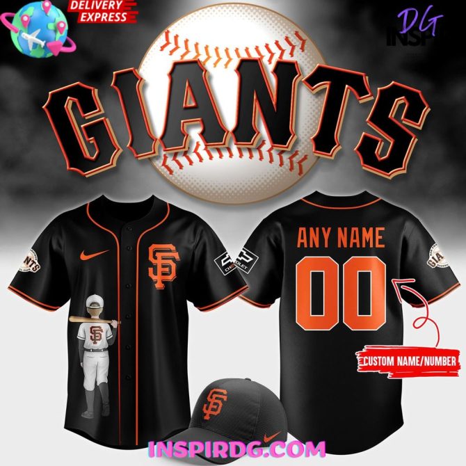 San Francisco Giants 2025 Limited Nike Black Jersey