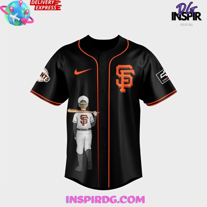 San Francisco Giants 2025 Limited Nike Black Jersey - Image 2