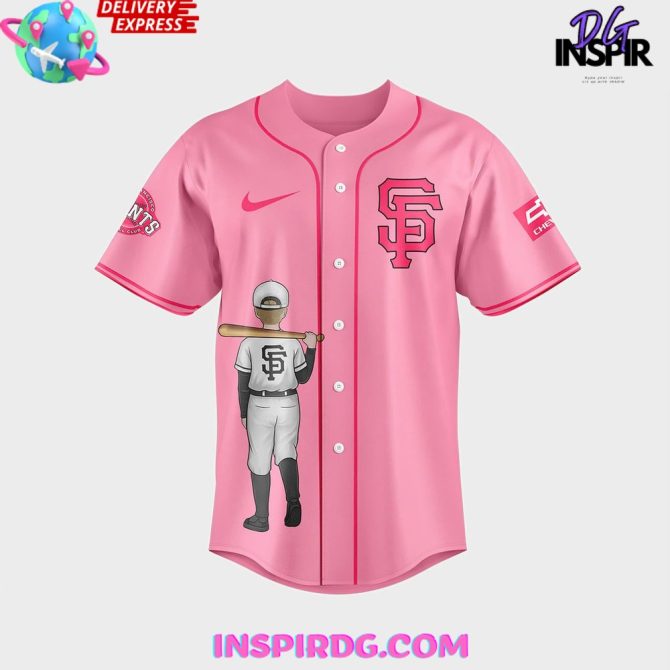 San Francisco Giants 2025 Limited Nike Pink Jersey - Image 2