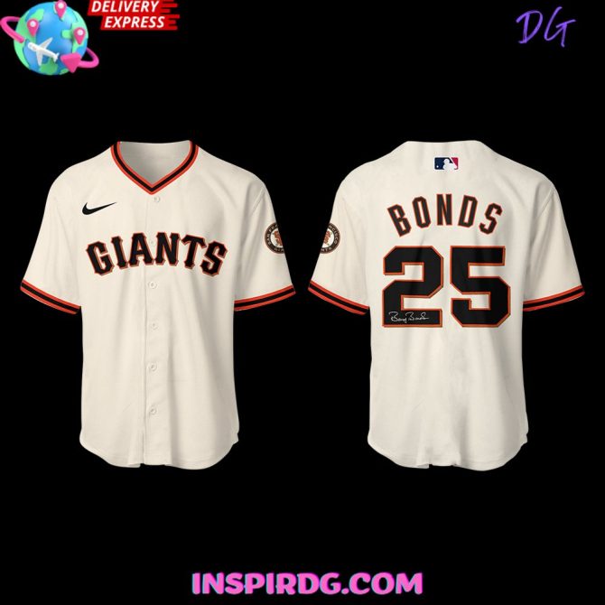 San Francisco Giants Barry Bonds Legacy Limited Baseball Jersey - Image 2