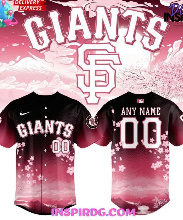 San Francisco Giants Cherry Blossom 2025 Baseball Jersey