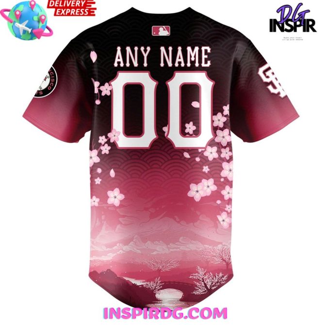 San Francisco Giants Cherry Blossom 2025 Baseball Jersey - Image 3