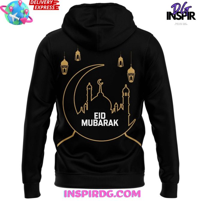 San Francisco Giants Eid Mubarak Special Black All Over Print Hoodie - Image 3
