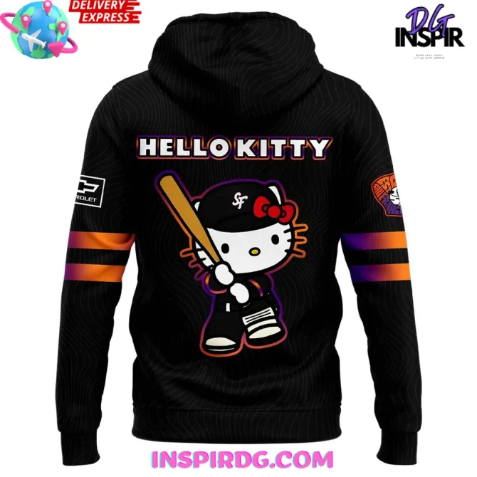 San Francisco Giants Hello Kitty City Edition 2025 All Over Print Hoodie - Image 3