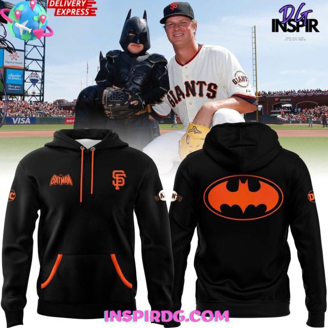 San Francisco Giants X Batman Dc Special All Over Print Hoodie