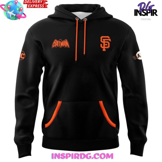 San Francisco Giants X Batman Dc Special All Over Print Hoodie - Image 2