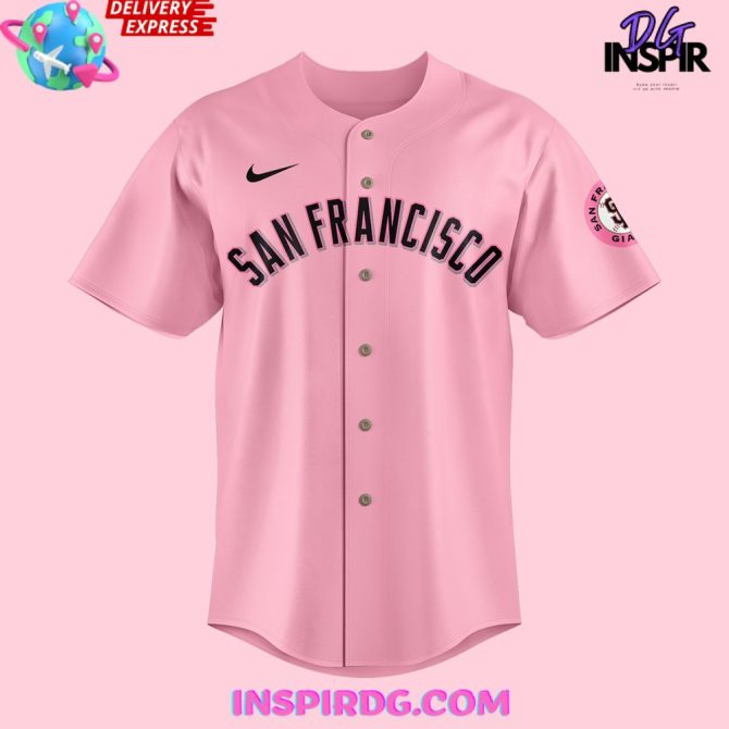 San Francisco Giants X Hello Kitty Night Custom Baseball Jersey - Image 2