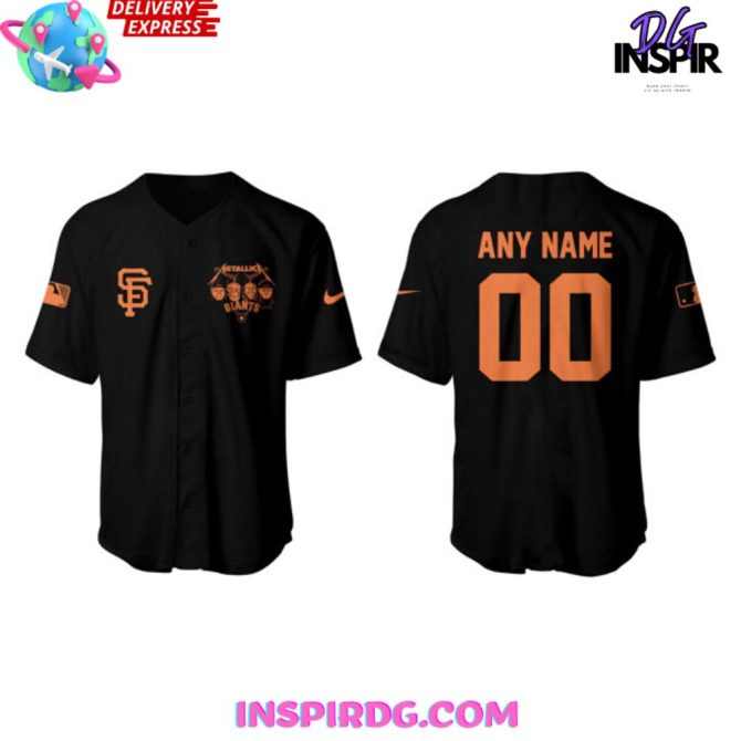 San Francisco Giants X Metallica 2025 Baseball Jersey - Image 2
