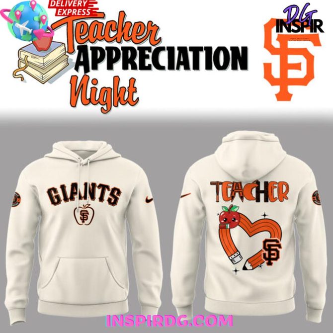 San Francisco Giants X Teacher Appreciation Night 2025 All Over Print Hoodie