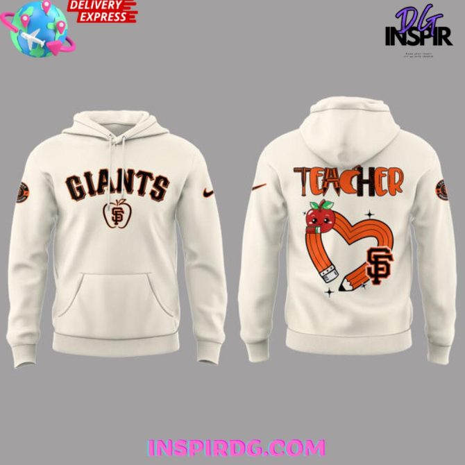 San Francisco Giants X Teacher Appreciation Night 2025 All Over Print Hoodie - Image 2