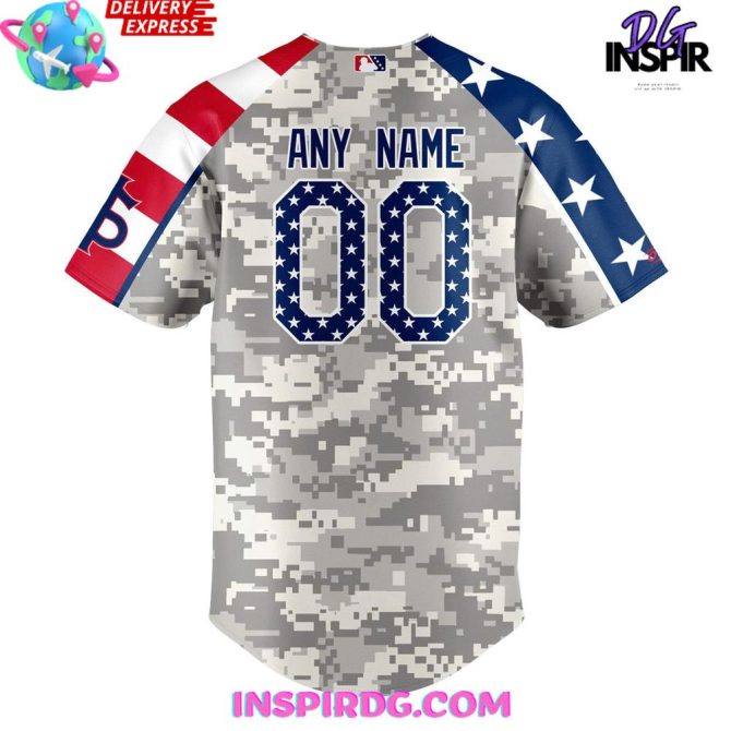 San Jose Giants Military Appreciation 2025 Baseball Jersey - Image 3