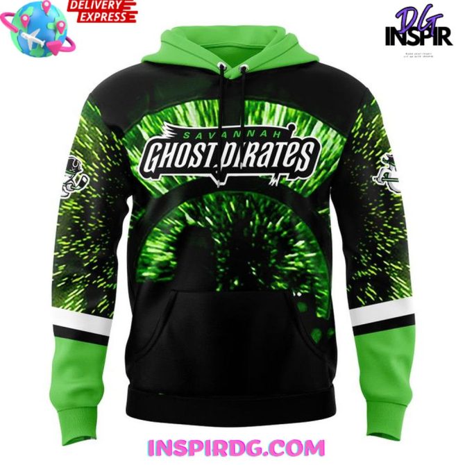 Get Game-Ready: Savannah Ghost Pirates Hoodie - Perfect For Fans! - Image 2