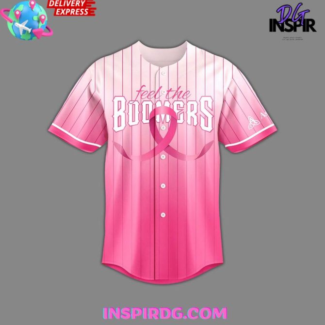 Schaumburg Boomers Breast Cancer Awareness Night 2025 Jersey - Image 2