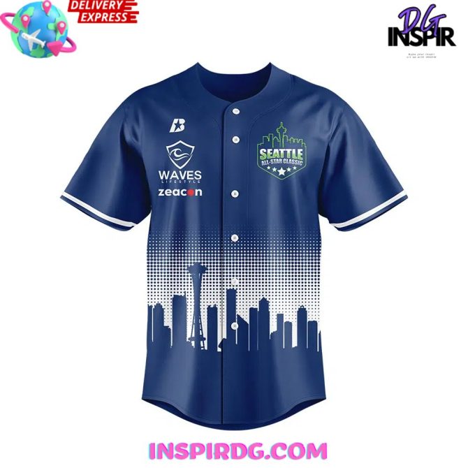 Seattle All Star 2024 Classic Limited Edition Baseball Jersey - Image 2