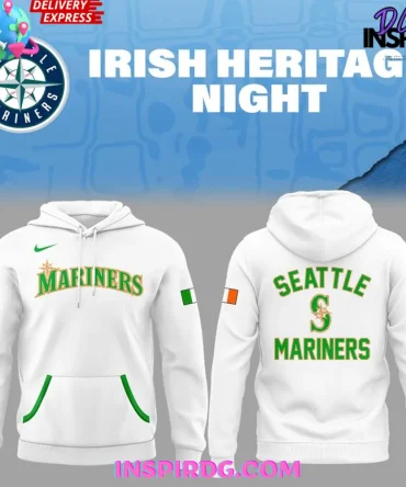 Seattle Mariners Irish Heritage Night 2025 All Over Print Hoodie