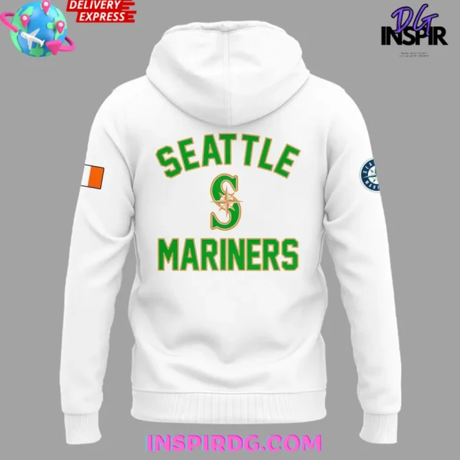 Seattle Mariners Irish Heritage Night 2025 All Over Print Hoodie - Image 3