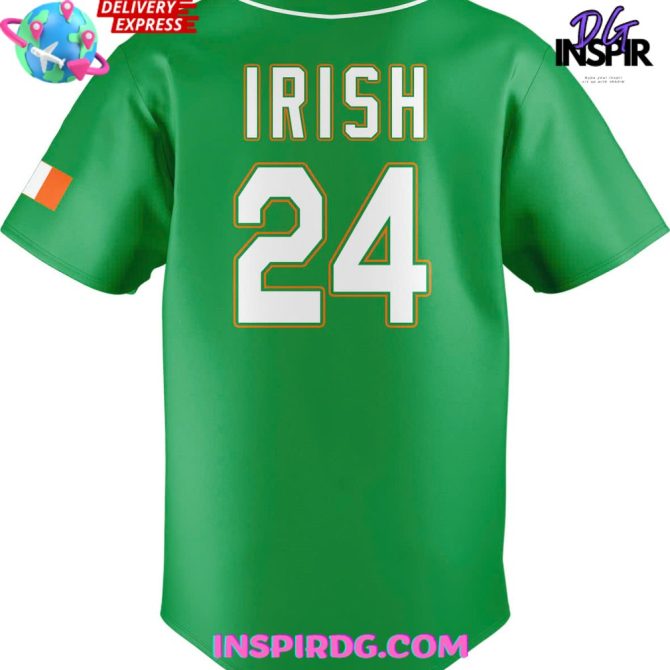 Seattle Mariners Royal Irish Heritage Night 2024 Baseball Jersey - Image 3