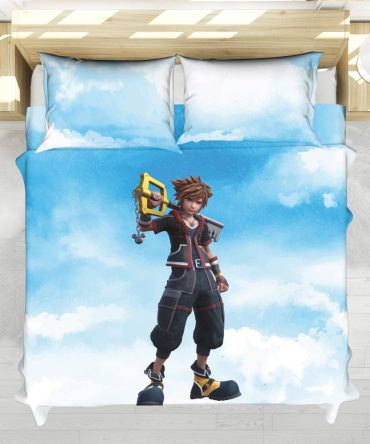 Sora Kingdom Hearts Bedding Set