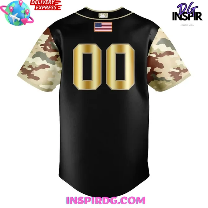South Bend Cubs X 2025 Military Appreciation Night Baseball Jersey - Image 3